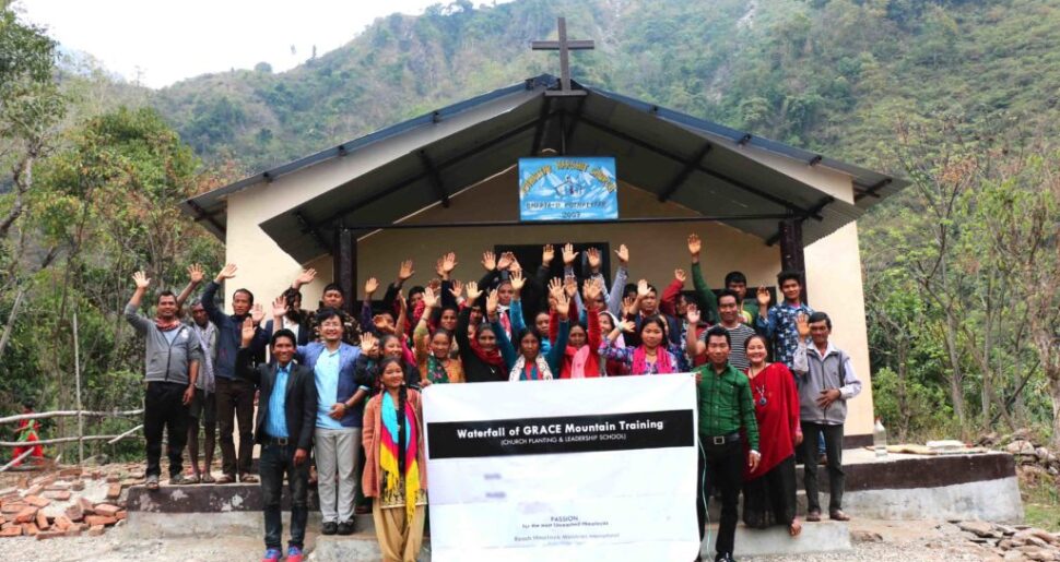 Waterfall Of Grace Mountain Training In Village